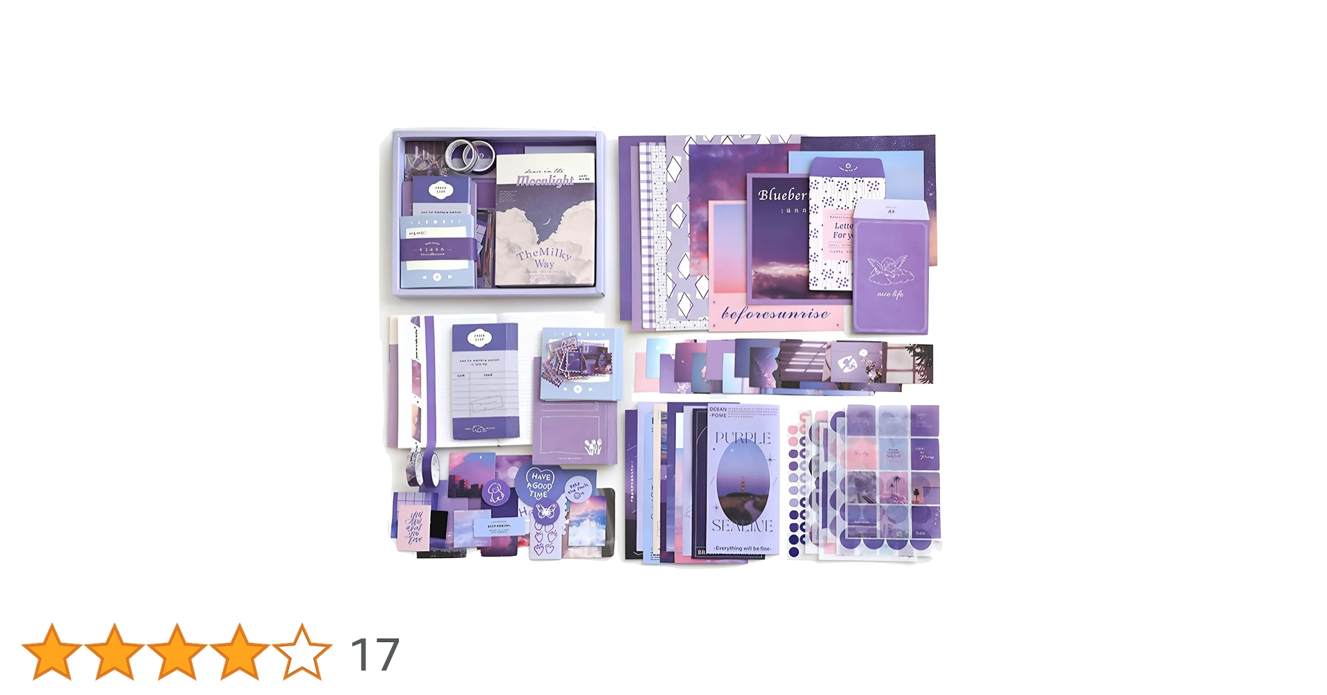 MOON コラージュノート Amazon.co.jp: [ロッテラッカ] コラージュ ボックスセット
